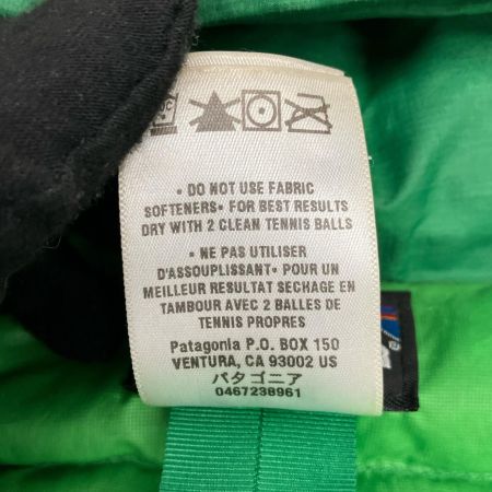  Patagonia パタゴニア ダウンパーカー フルジップ 84700FA12 グリーン