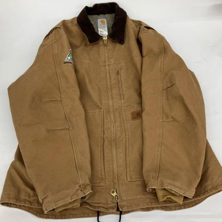  Carhartt カーハート ダック地 リッジコート ジャケット 裏ボア 2XL  キャメル C61 CML