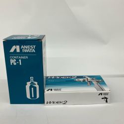 △△ ANEST IWATA アネスト岩田 スプレーガン  エアーガン WIDER2-25W1S +PC-1 Sランク