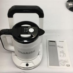 △△ MAKITA マキタ 充電式ケトル　18V＋18V　36V　 KT360DZW ホワイト Aランク