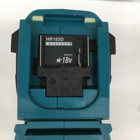  MAKITA マキタ 18mm 18v ハンマドリル サイドグリップ+ストッパボール付属 HR183DZK