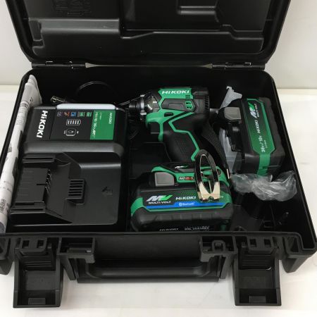  HiKOKI ハイコーキ 36V 充電式インパクトドライバ 充電器・充電池2個・ケース付 WH36DC 2XPSZ