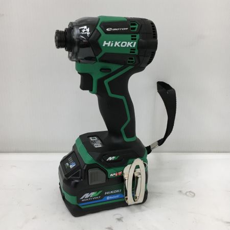  HiKOKI ハイコーキ 36V 充電式インパクトドライバ 充電器・充電池2個・ケース付 WH36DC 2XPSZ