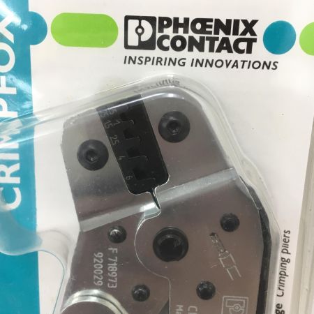   Phoenix Contact フェニックス・コンタクト　圧着工具 CRIMPFOX6