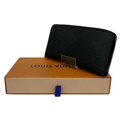 △△ LOUIS VUITTON ルイヴィトン エピ ジッピーウォレット  ICチップ M61857 ブラック Bランク