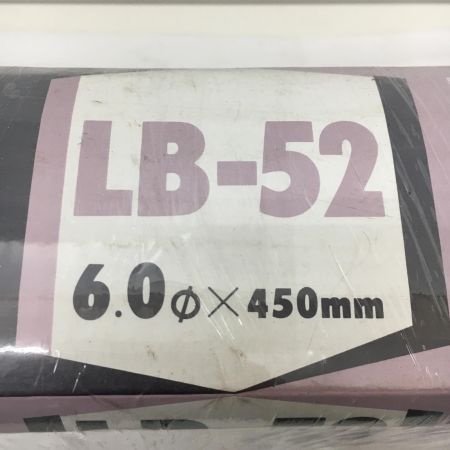  KOBELCO 低水素系被覆アーク溶接棒 LB-52　6mm×450mm 4箱セット LB-52