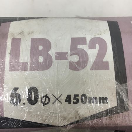  ＫＯＢＥＬＣＯ 低水素系被覆アーク溶接棒 LB-52　6mm×450mm 4箱セット LB-52