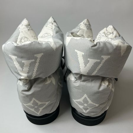  LOUIS VUITTON ルイヴィトン ブーツ　ピローライン　アンクルブーツ グレー