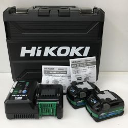 HiKOKI ハイコーキ 急速充電器　BSL36A18BX×2個　UC18YDML×1　インパクト純正ケース UC18YDML Sランク