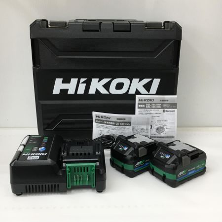  HiKOKI ハイコーキ 急速充電器　BSL36A18BX×2個　UC18YDML×1　インパクト純正ケース UC18YDML