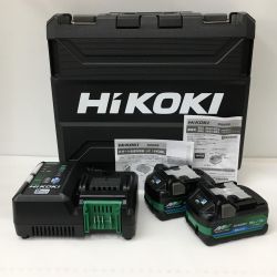 △△ HiKOKI ハイコーキ 急速充電器　BSL36A18BX×2個　UC18YDML×1　インパクト純正ケース UC18YDML Sランク
