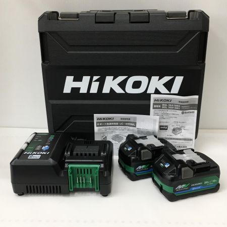  HiKOKI ハイコーキ 急速充電器　BSL36A18BX×2個　UC18YDML×1　インパクト純正ケース UC18YDML