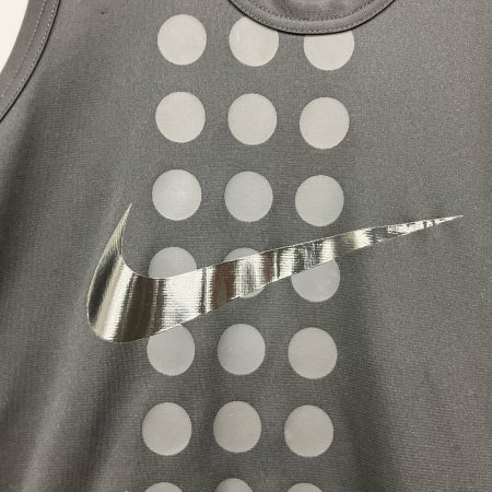  COMME des GARCONS コムデギャルソン ×NIKE スウォッシュロゴプリント ドット柄ノースリーブワンピース AT3238-010 NIKE ブラック