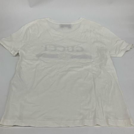  GUCCI グッチ Tシャツ ダメージ加工 シェリーライン S レッド×ホワイト