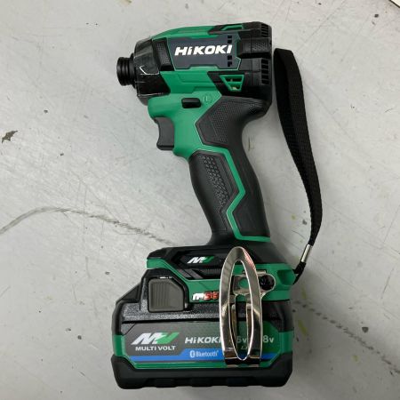 HiKOKI ハイコーキ インパクトドライバ 充電器・充電池2個・ケース付 18v/36v 2.5Ah J6501582 WH36DD アグレッシブグリーン