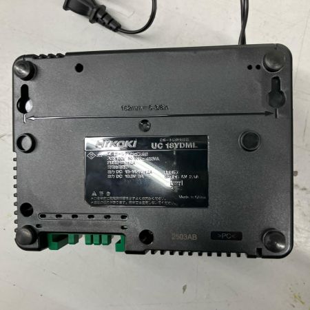 HiKOKI ハイコーキ インパクトドライバ 充電器・充電池2個・ケース付 18v/36v 2.5Ah J6501582 WH36DD アグレッシブグリーン