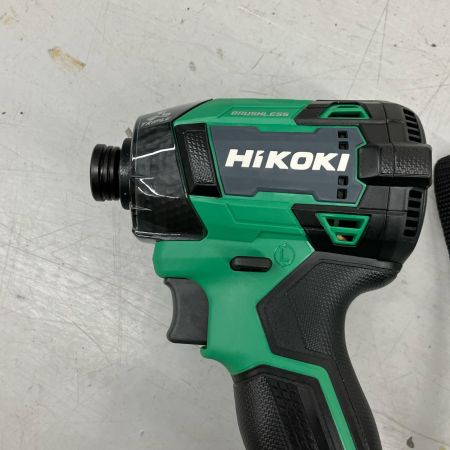 HiKOKI ハイコーキ  インパクトドライバ 充電器・充電池2個・ケース付 18v/36v 2.5Ah J6501603 WH36DD アグレッシブグリーン