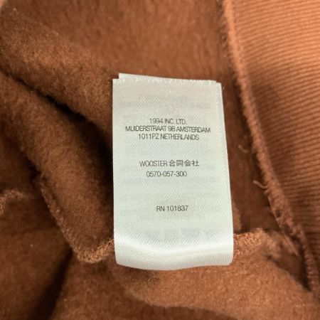  Supreme シュプリーム 22SS Embroidered Chenille Hooded Sweatshirt RN101837 M  ブラウン