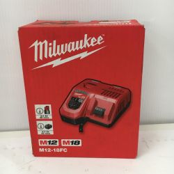 △△ Milwaukee 充電器 M12ｰM18FC レッド Sランク