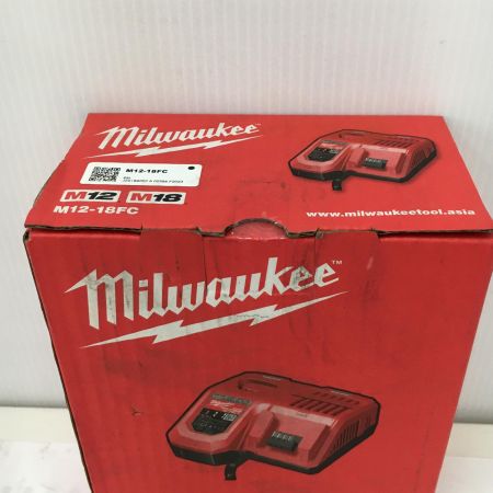  Milwaukee 充電器 M12ｰM18FC レッド