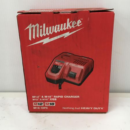  Milwaukee 充電器 M12ｰM18FC レッド