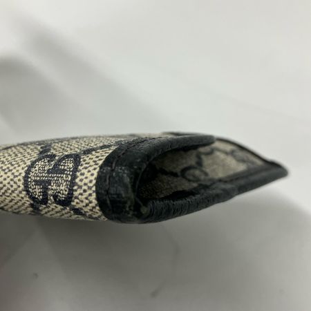  GUCCI グッチ ポーチ OLD GUCCI シェリーライン ネイビー