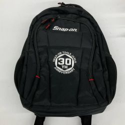 △△ Snap-on スナップオン リュック バックパック 30周年記念 ブラック Bランク