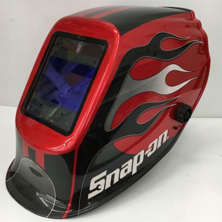  Snap-on スナップオン アジャスタブル オート暗色化 ハイデフィニション 溶接 ヘルメット　溶接面 YA4601 レッド