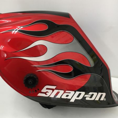  Snap-on スナップオン アジャスタブル オート暗色化 ハイデフィニション 溶接 ヘルメット　溶接面 YA4601 レッド