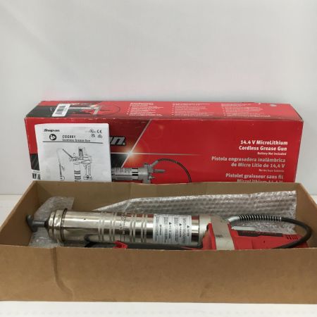  Snap-on スナップオン 14.4v 充電式グリースガン　本体のみ CGG861DB レッド