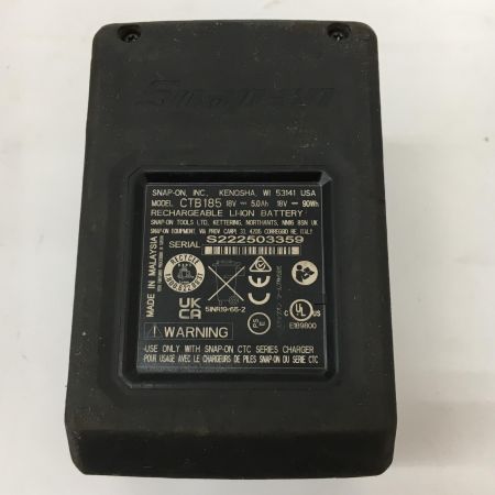  Snap-on スナップオン 18v 3/8  充電式インパクトレンチ　バッテリー1個セット CT9038GMW1 ブラック