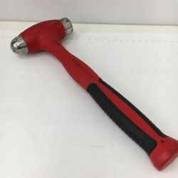 △△ Snap-on スナップオン ボールピンソフトグリップハンマー24oz HBBD24 レッド Cランク