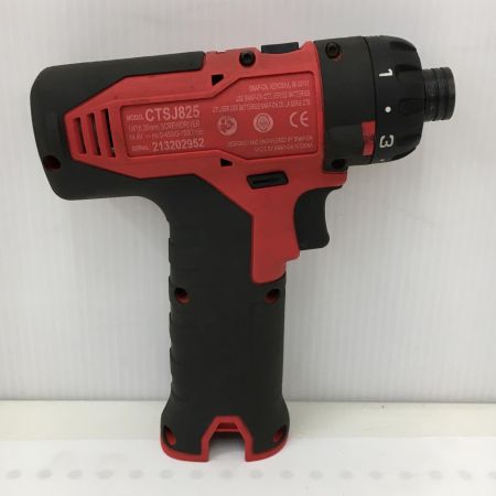  Snap-on スナップオン 14.4Ｖ　充電式インパクトドライバ 　本体のみ CTSJ825 レッド