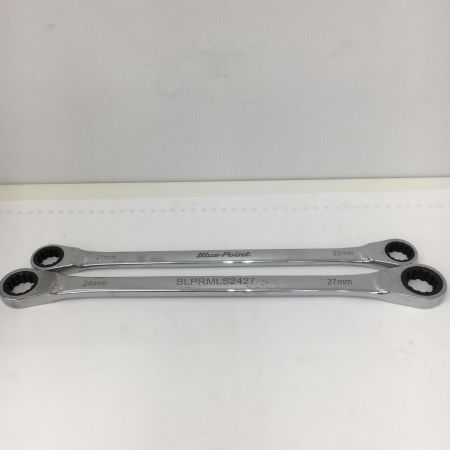  Blue Point ダブルフレックスラチェットレンチ メガネレンチセット 2本セット BLPRMLS2427/2122