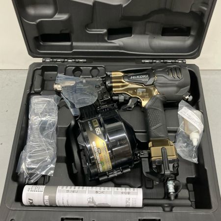  HiKOKI ハイコーキ 高圧ロール釘打機 65mm ケース付 NV65HR2 ゴールド