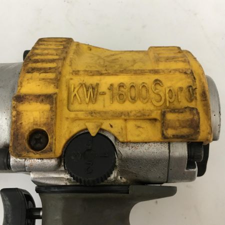  空研工業 1/2インチ超軽量インパクトレンチ(12.7mm角)　エアインパクトレンチ KW-1600Spro イエロー