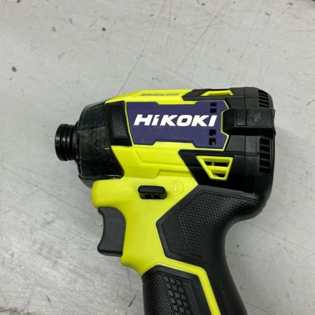  HiKOKI ハイコーキ  インパクトドライバ  充電器・充電池2個・ケース付 36v 2.5Ah J6504854 WH36DD 2XHYSZ イエロー