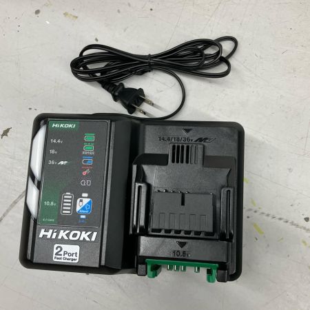  HiKOKI ハイコーキ  インパクトドライバ  充電器・充電池2個・ケース付 36v 2.5Ah J6504854 WH36DD 2XHYSZ イエロー