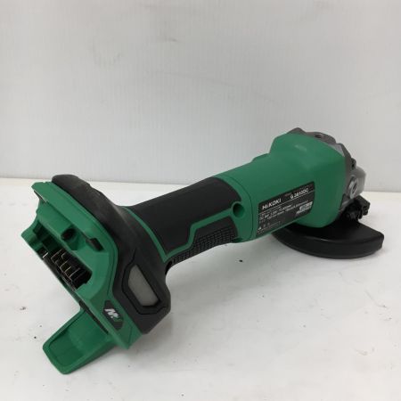  HiKOKI ハイコーキ 充電式ディスクグラインダー G3610DC NN グリーン 100mm 36v 付属品完備