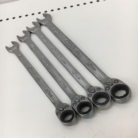 Snap-on スナップオン SOXRRM16A-SOXRRM19A  コンビ ラチェット　コンビネーションレンチ　14本セット SOXRRM01FBRA