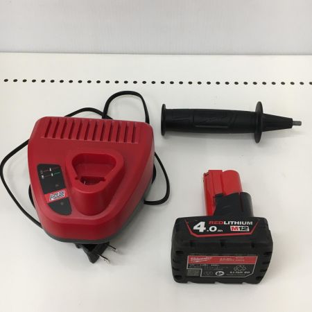  Milwaukee ポリッシャー　充電器・充電池1個付 M12BPS レッド