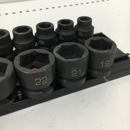  MAC TOOLS マック 1/2スタッビインパクトソケット　VP610MMSS-VP827MMSS　15個セット VP610MMSS-VP827MMSS