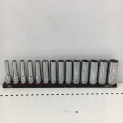 △△ MAC TOOLS マック ソケット　差込角3/8 IT6KPT1H2XV4 14本セット XD66MMPT-XD619MMPT Bランク