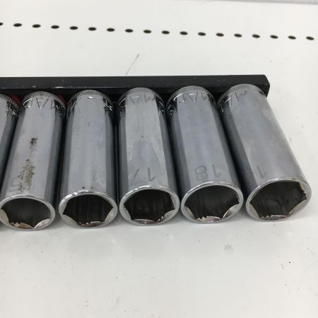  MAC TOOLS マック ソケット　差込角3/8 IT6KPT1H2XV4 14本セット XD66MMPT-XD619MMPT