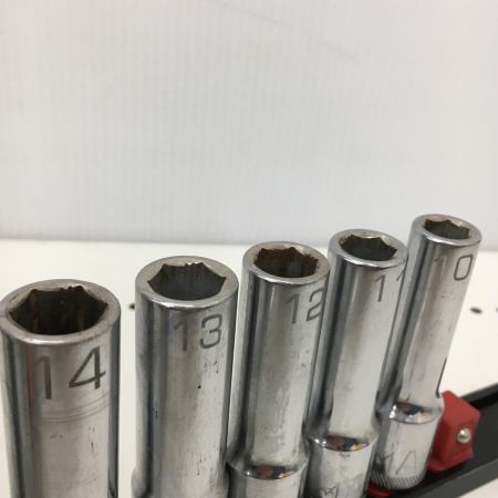  MAC TOOLS マック  1/2 ディープソケット10本セット VD610MMR-VD619MMR