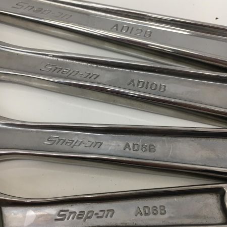  Snap-on スナップオン モンキーレンチ 4本セット AD12B/AD10B/AD8B/AD6B