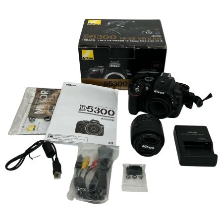  Nikon ニコン  一眼レフ カメラ D5300 18-55 VRⅡ Kit