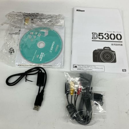  Nikon ニコン  一眼レフ カメラ D5300 18-55 VRⅡ Kit