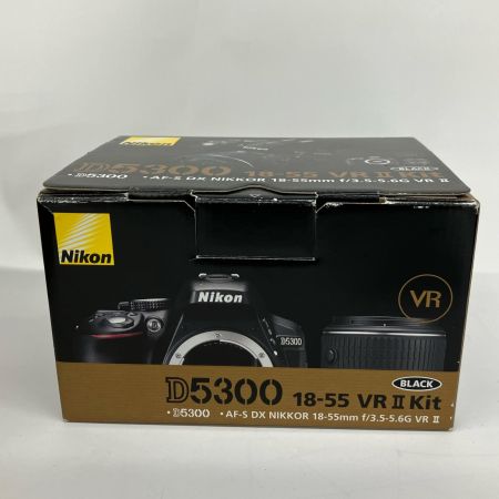  Nikon ニコン  一眼レフ カメラ D5300 18-55 VRⅡ Kit