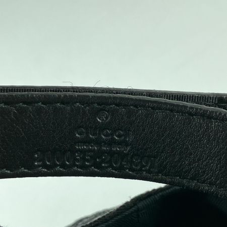  GUCCI グッチ ベースボールキャップ シェリーライン GGキャンバス XL ブラック